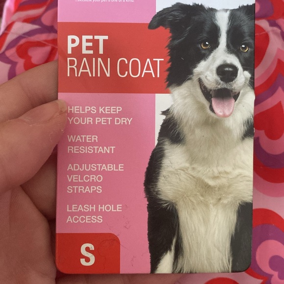 🆕UNIQUE PETZ:Dog Raincoat❤️Size S (French Bull Dog, Dachshund, Pug) - Picture 4 of 7